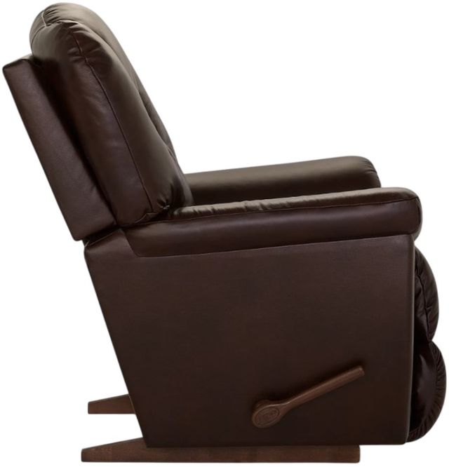 La-Z-Boy® Maverick Walnut Leather Manual Wall Recliner-2