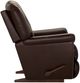 La-Z-Boy® Maverick Walnut Leather Manual Wall Recliner-2