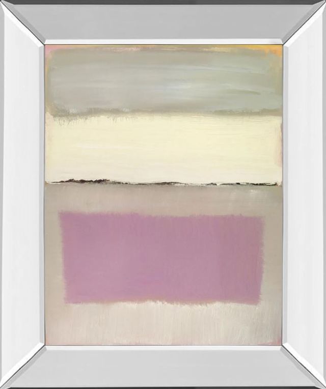 Classy Art Twilight l by Caroline Gold Mirror Framed Wall Art-0