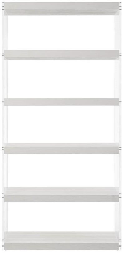 Universal Explore Home™ Oasis White Sandblasted Quartered Pine Shoreline Etagere-2