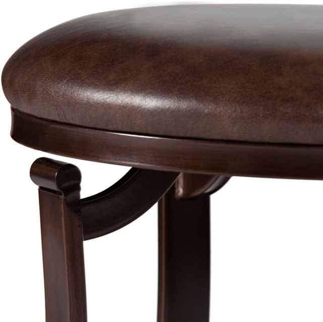 HH2 Home Hastings Antique Bronze/Brown Vanity Stool-3
