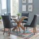 Powell® Auden 5-Piece Natural/Navy Dining Set-1