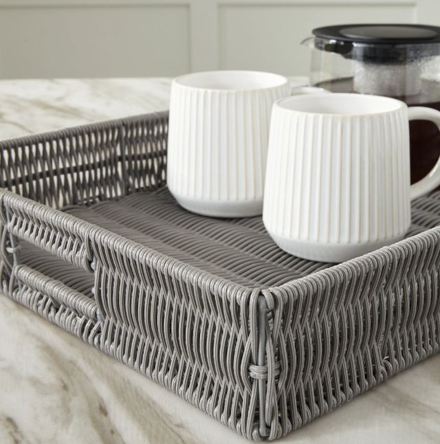 Signature Design by Ashley® Evonne Antique Gray Tray-3