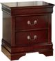 Signature Design by Ashley® Alisdair 5-Piece Dark Brown Twin Sleigh Bed Set-4