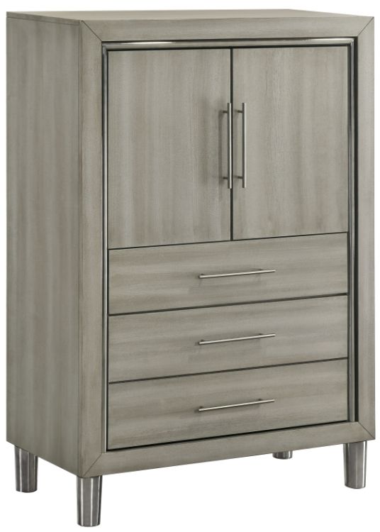 New Classic® Home Furnishings Lennox Gray Chest-0