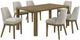 Coaster® Castlewood 7-Piece Brown/Gray Dining Table Set-0