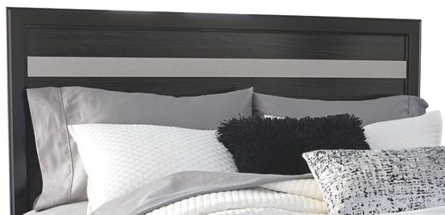 Signature Design by Ashley® Starberry 3-Piece Black Queen or Full Panel Headboard Bedroom Set-1