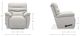 La-Z-Boy® Joshua Navy Wall Recliner-5