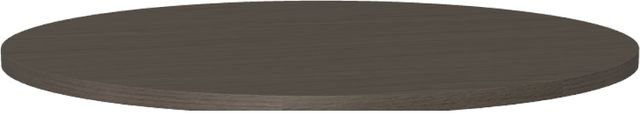 Amisco Customizable Gemma White Oak Veneer 42" Bar Height Round Table-1