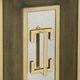 Harp & Finial® Jamison Antique Brass/Dark Walnut Cabinet-2