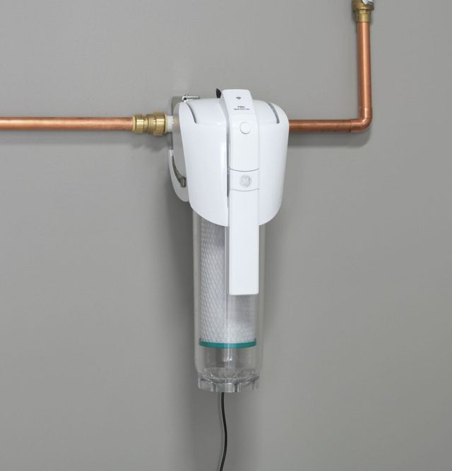 GE® White Smart Whole House Water Filtration System-4