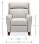 La-Z-Boy® Rheeves Linen High Leg Reclining Chair-5