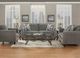 Affordable Furniture 3100 Sims Charcoal Loveseat-1