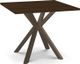 Amisco Customizable Asterisk Square Table with Metal Starburst Stand-0