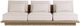 TOV Furniture Mora Cream 96" Fabric/Wicker Outdoor Sofa-3