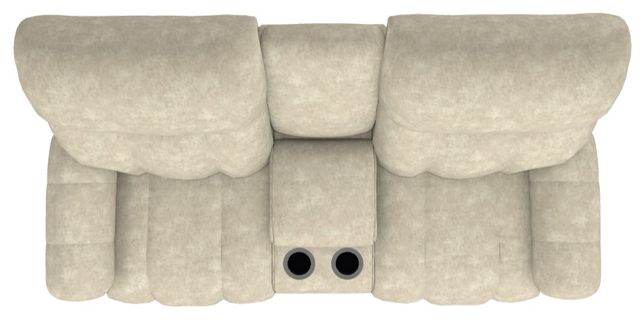 La-Z-Boy® Morrison Stucco Power Reclining Loveseat with Console and Headrest-4