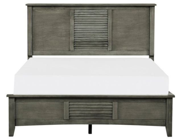 Homelegance® Garcia Gray California King Panel Bed-2