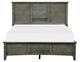 Homelegance® Garcia Gray California King Panel Bed-2