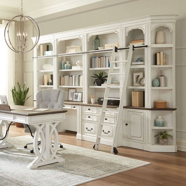 Parker House® Provence Vintage Alabaster Library Desk-2