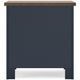 Signature Design by Ashley® Landocken Blue/Brown Nightstand-3
