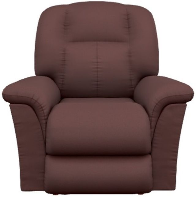 La-Z-Boy® Jasper Garnet Power Rocking Recliner with Headrest-1