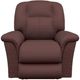 La-Z-Boy® Jasper Garnet Power Rocking Recliner with Headrest-1