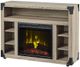 Dimplex® Chelsea Distressed Oak TV Stand with 18" Electric Fireplace-2
