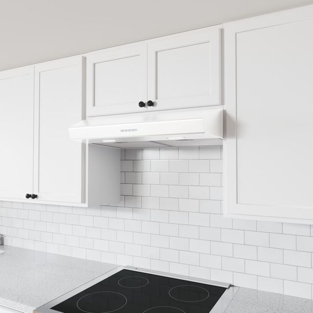 Zephyr Core Collection Breeze II 30" White Under Cabinet Range Hood-4