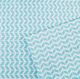 Olliix by Intelligent Design Chevron Aqua Twin Printed Microfiber Sheet Set-0