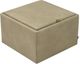 Palliser® Furniture Customizable Mingle Square Small Storage Ottoman with Table-1