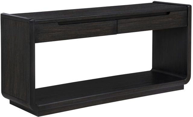 Coaster® Leandro Burnished Black Console Table-0