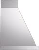 Ilve® Nostalgie II Noblesse 40" Stainless Steel Wall Mounted Range Hood with Brass Trim-2