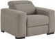 Signature Design by Ashley® Mabton Gray Power Recliner with Adjustable Headrest-0