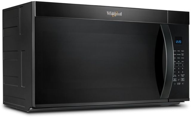 Whirlpool® 1.9 Cu. Ft. Black Over the Range Microwave-1