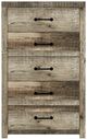 Perdue Woodworks 65,000 Essential Brown/Gray 32" 5-Drawer Chest-1