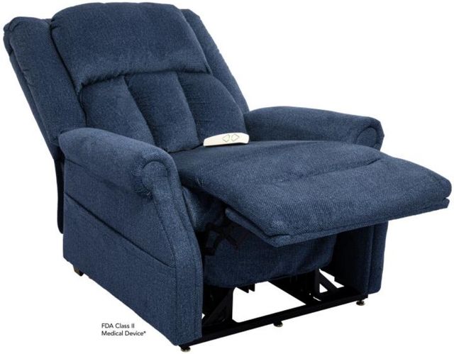 Mega Motion® Trio Tenacity Vance Blue Power Lift Recliner-2