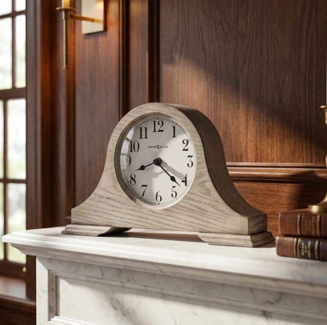 Howard Miller® Emma Gray Mantel Clock-1