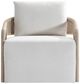 Bernhardt Customizable Trellis Bernhardt Exteriors Fabric/Rope Outdoor Swivel Chair-1