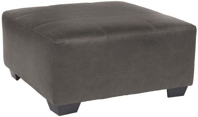Benchcraft® Aberton Gray Oversized Accent Ottoman-0