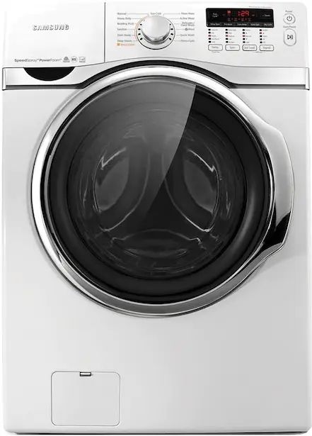 Samsung White Front Load Washer-0