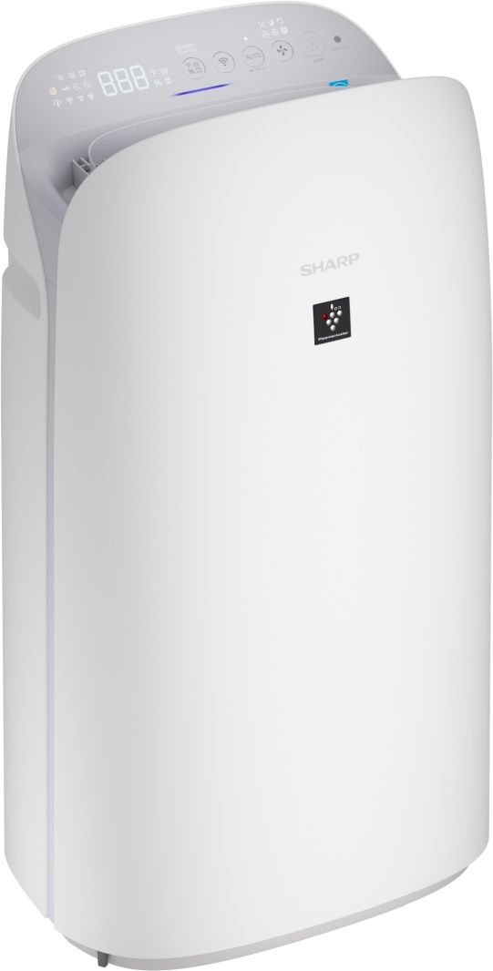 Sharp® White Smart Air Purifier and Humidifier with Plasmacluster Ion Technology-2