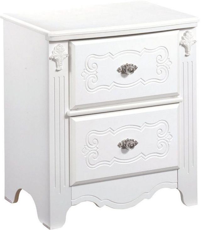 Signature Design by Ashley® Exquisite 5-Piece White Youth Twin Sleigh Headboard Bed Set-3