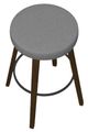 Amisco Customizable Walden Upholstered Swivel Bar Stool-4