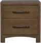 Modus Furniture Arden Tavern Brown 2-Drawer Nightstand-2