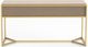 Canadel Customizable Modern Pecan Washed Buffet with Gold Frame -4