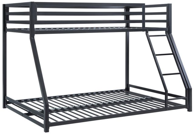 Homelegance® Jovie Black Twin/Full Bunk Bed-3
