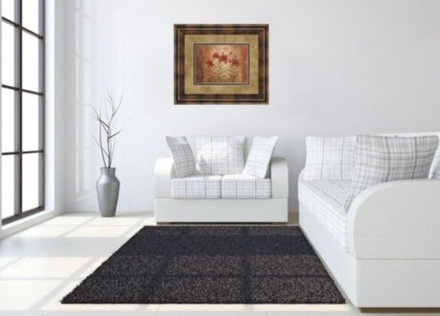 Classy Art The Lily Style by Vivian Flasch Framed Print Wall Art-2