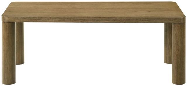Coaster® Castlewood 2-Piece Brown Oak Table Set-2