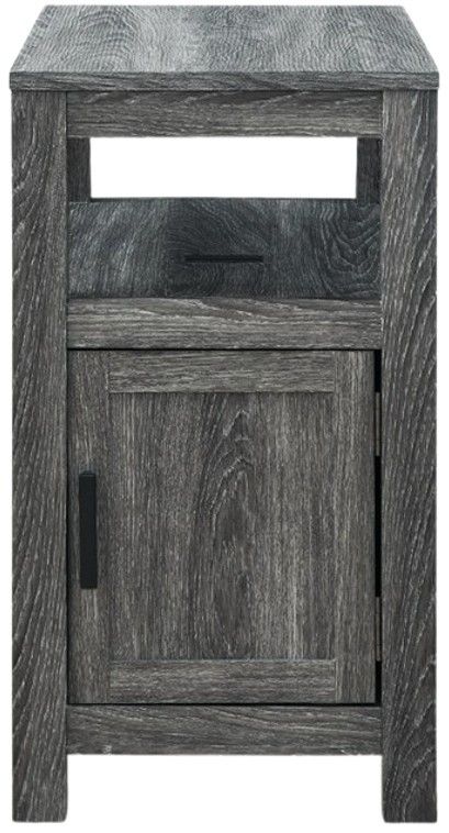 Signature Design by Ashley® Fendenmore Weathered Gray End Table-2