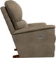La-Z-Boy® Brooks Mushroom Power Rocking Recliner with Headrest and Lumbar-2